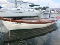 Walter Simmons Design Vintage Classic Sprit Sail Sloop Click to launch Larger Image