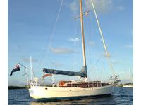 Schwarz Marine Company Steel Cutter-Rigged Sloop Click to launch Larger Image
