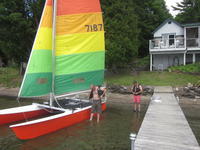  Ontairo Canada Maryland 16 Prindle 16' catamaran