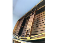 Custom Wooden Dinghy Antique Click to launch Larger Image