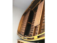 Custom Wooden Dinghy Antique Click to launch Larger Image