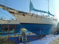 Transworld Cutter Rigged Ketch Full Keel Click to launch Larger Image