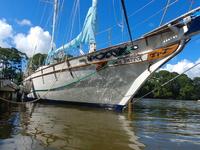 Transworld Cutter Rigged Ketch Full Keel Click to launch Larger Image