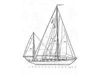 Sparkman & Stephens 1965 Sailmaster 45ft Yawl Click to launch Larger Image