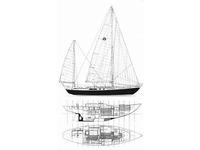 Hinckley Souwester 50 ft Yawl Click to launch Larger Image