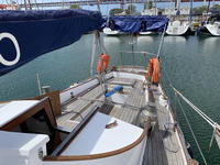 Portuguese Navy shipyards Swan 36 wooden sister ship Click to launch Larger Image