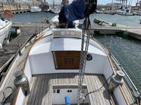 Portuguese Navy shipyards Swan 36 wooden sister ship Click to launch Larger Image