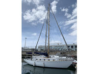 Portuguese Navy shipyards Swan 36 wooden sister ship Click to launch Larger Image
