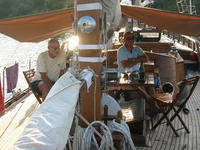 Taiwan Ship Building Formosa 51 ketch center cockpit Click to launch Larger Image