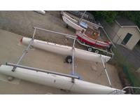 Boston Whaler Catamaran Sailboat Supercat 20 Tall Rig Click to launch Larger Image