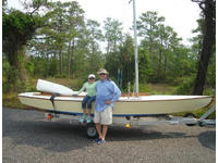 Racing Sailboat Hampton One Design Click to launch Larger Image