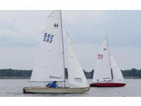 Racing Sailboat Hampton One Design Click to launch Larger Image
