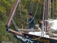 Schooner Hans Koll Double fin Schooner Click to launch Larger Image