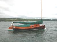 2003 New Orleans Louisiana 24  Replica of an 1887 H. Manley Crosby Catboat Cat N Round