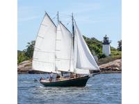 SS Crocker design Bud McIntosh classic small schooner 37 Click to launch Larger Image