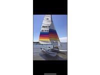 1986 Wareham Massachusetts 16 Hobie Hobie Cat