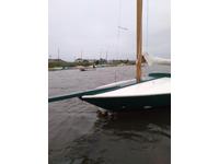 Perrine Boatworks Barnegat Bay Sailing Sneakbox Click to launch Larger Image