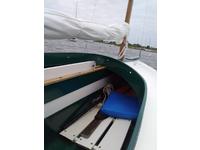 Perrine Boatworks Barnegat Bay Sailing Sneakbox Click to launch Larger Image