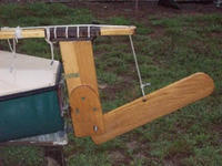  1990  16ft SAROCA CUSTOM SAILING CANOE Click to launch Larger Image