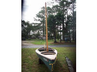  1990  16ft SAROCA CUSTOM SAILING CANOE Click to launch Larger Image