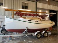 Custom Handmade Wittholz Cat Boat Click to launch Larger Image