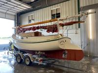 Custom Handmade Wittholz Cat Boat Click to launch Larger Image