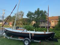 Classic Wooden Day Sailer 20 ft Yawl Dory Day Sailer Click to launch Larger Image