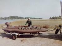 Great South Bay Duck Hunting Sailboat