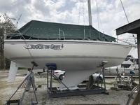 Catalina 30 MKII Tall Mast Bow Sprit Click to launch Larger Image