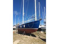 1978 Riverside Marina FtPierce Florida 40 Tillotson Pearson Freedom 40 aft cockpit