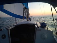 Gulf Coast Swing Keel Sailboat Click to launch Larger Image