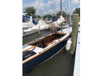 Custom Built Wooden Sailboat 6 Metre Click to launch Larger Image