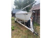 1973 Hailey Idaho 22 catalina 22 swing keel