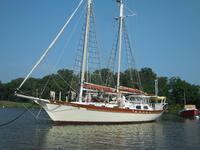 Hout Bay 40 Steel Schooner Click to launch Larger Image