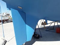 Slocum 43 Cutter aft cockpit with boom furler Click to launch Larger Image
